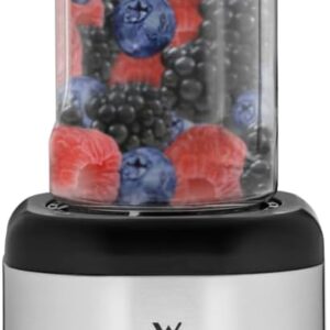WMF Kult X Mix & Go Mini Smoothie Maker mit 0,6 L Tritan-Flasche