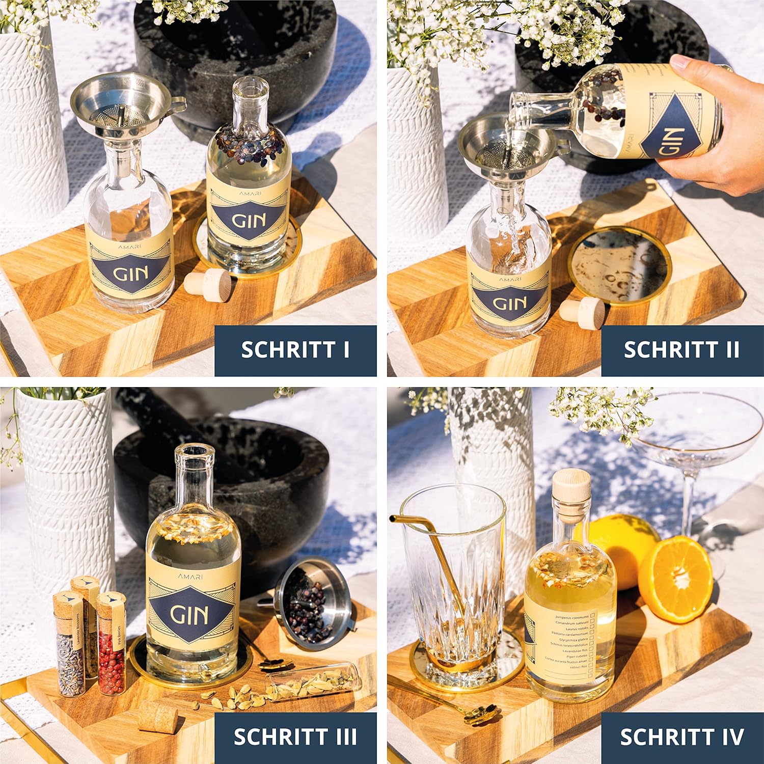 amari ® diy gin set zum selber machen, geschenkset inkl. botanicals perfekt für zu hause oder als geschenk, gin tasting geschenkbox geschenkideen do it yourself, ginbaukasten amari ® diy gin set zum selber machen, geschenkset inkl. botanicals perfekt für zu hause oder als geschenk, gin tasting geschenkbox geschenkideen do it yourself, ginbaukasten