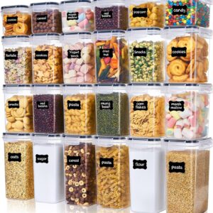Vtopmart Vorratsdosen aus Kunststoff – luftdichte Frischhaltedosen für Küche und Vorratsschrank